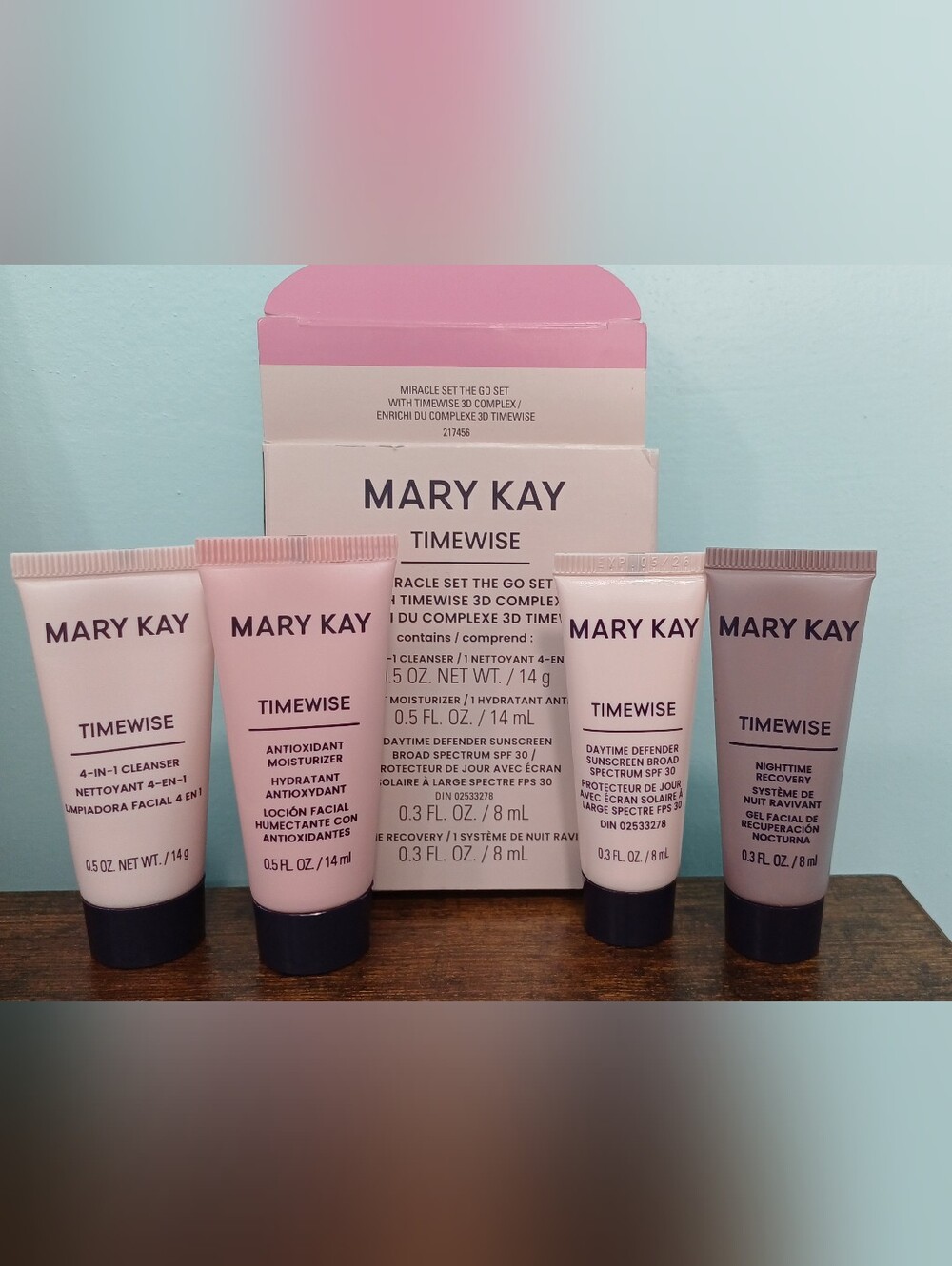 Mary Kay TimeWise Pink Primer & Skincare Mini Set, Normal To Dry